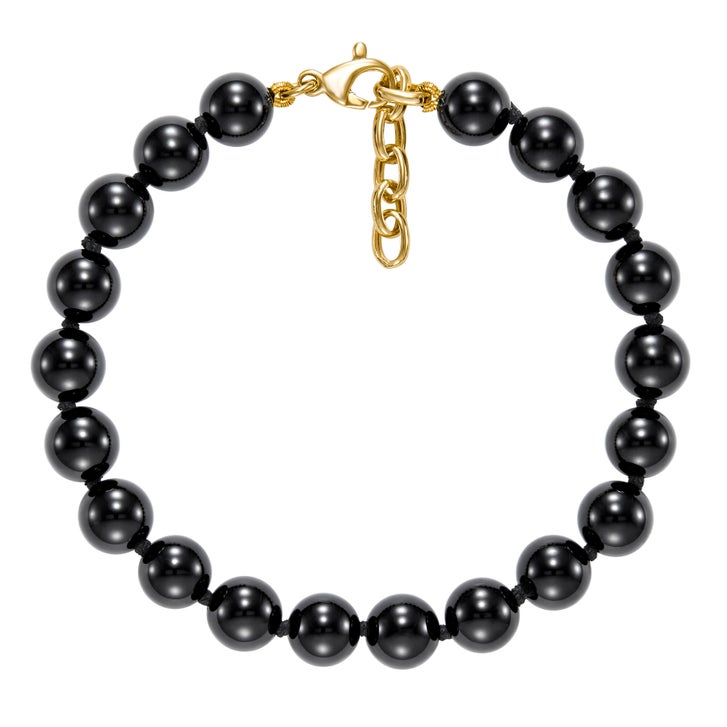 Black Onyx Bead Bracelet