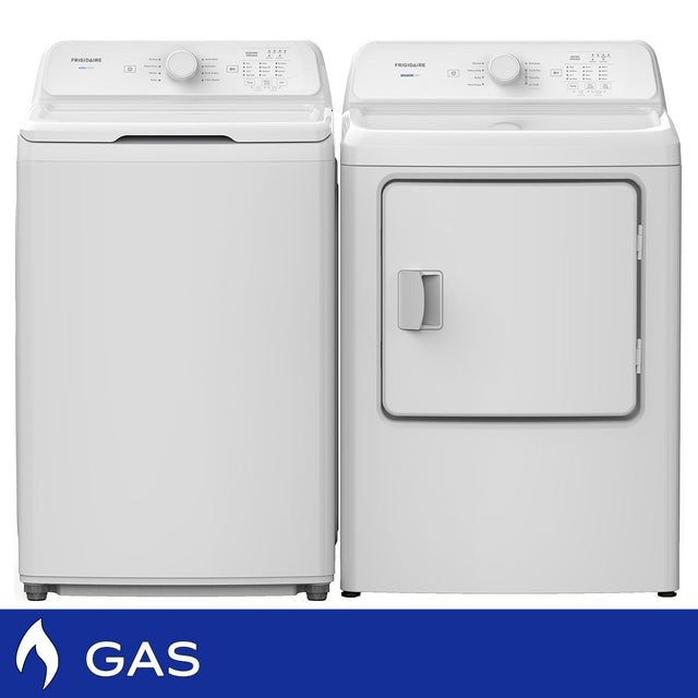 Frigidaire Laundry Bundle 4.7 cu ft. Top Load Washer and 4.7 cu ft. Gas Dryer Z5