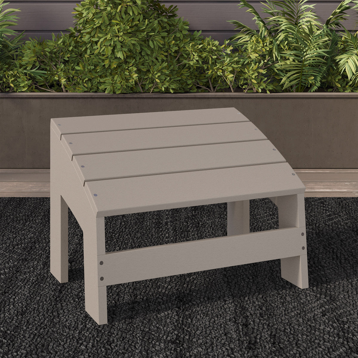 Crystal Harbor Living Adirondack Footstool
