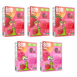 Bob Snail - Fruit Roll Variety Pack, 5 × 100 g