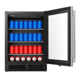 Hisense Beverage Bundle 164 Can Beverage Center and 46 Bottle Wine Cooler - Built In or Freestanding