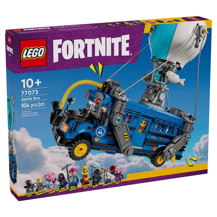 LEGO Fortnite Battle Bus Collectible Building Toy 77073