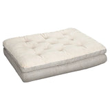 Kirkland Signature Pillow Top Gusseted Bed, Taupe Grey Lattice