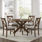 Bayside Furnishings Lathan 5-piece Dining Room Set