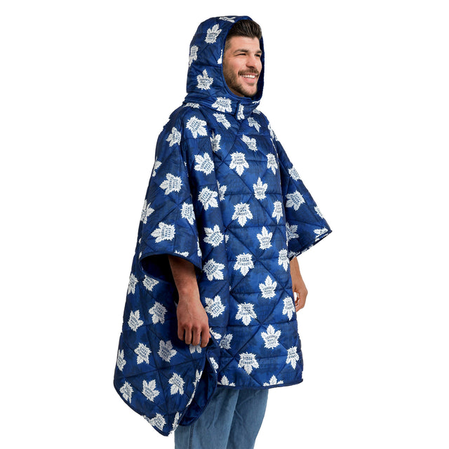 NHL 2 in 1 Outdoor Hooded Blanket W6