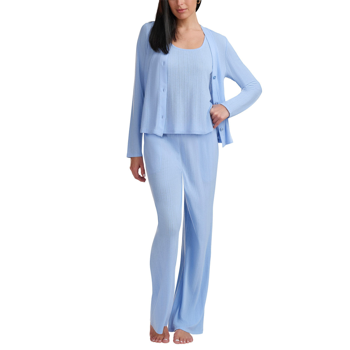 Splendid Women's Pointelle Lounge Set, 3-piece