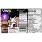 Natrel Chocolate Milk 200 mL, 16-count