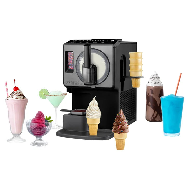 Gourmia 2 L (2.11 qt.) Automatic Soft Serve Ice Cream and Frozen Drink Maker